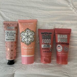 NEW Pink Hand Cream Set